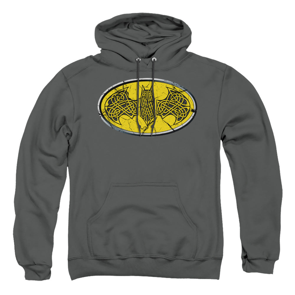 Batman Comics Celtic Shield Men's Pull-Over 75 25 Poly Hoodie