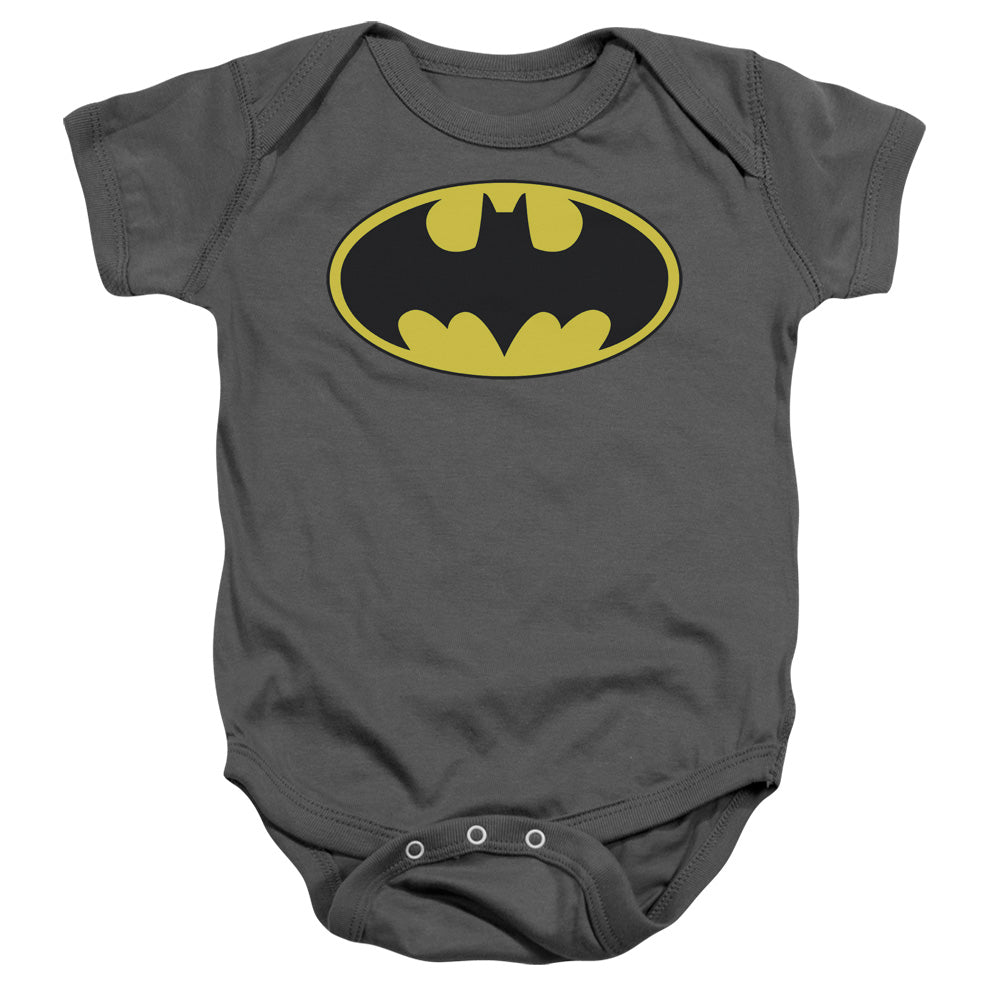 Batman Comics Classic Bat Logo Infant's Cotton SS Snapsuit