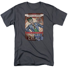 Batman Comics Clown Prince Men's 18/1 Cotton Short-Sleeve T-Shirt
