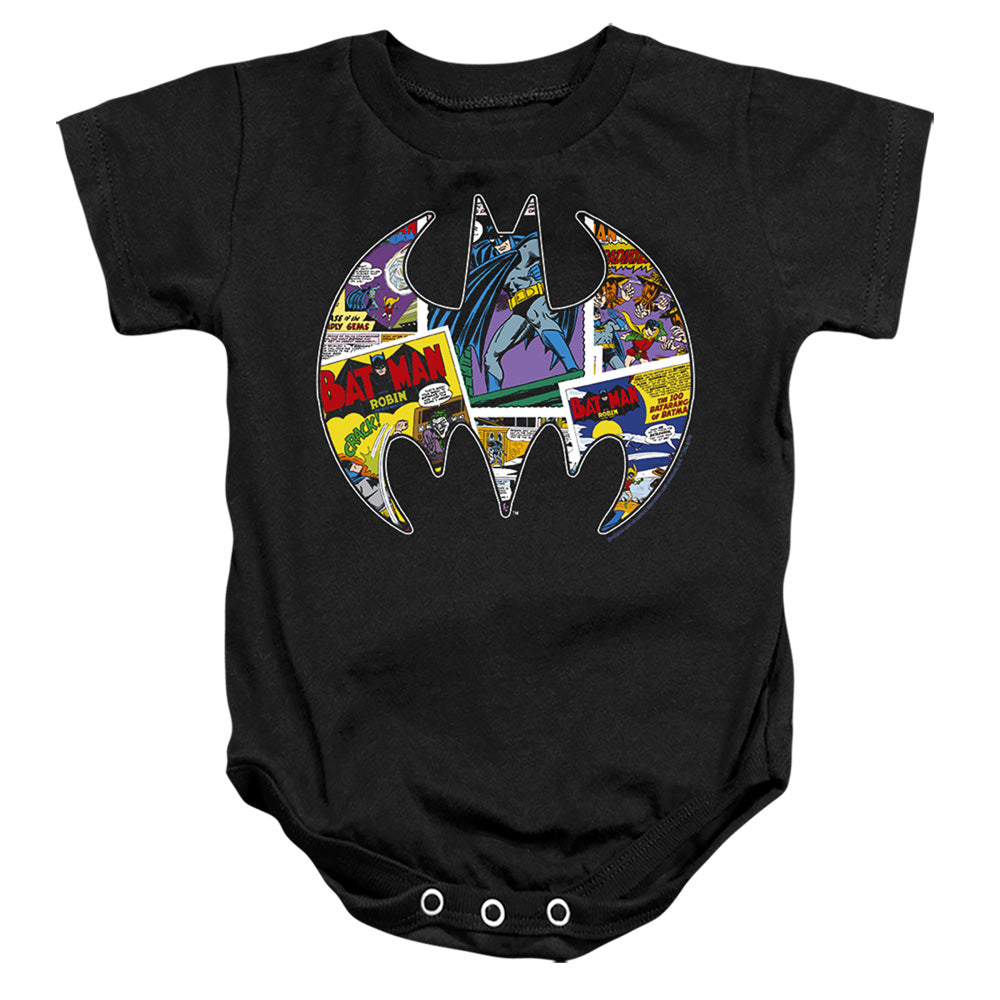 Batman Comics Comic Bat Infant's Cotton SS Snapsuit