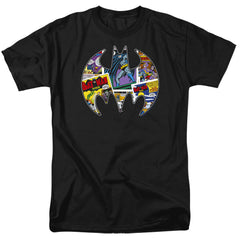 Batman Comics Comic Bat Men's 18/1 Cotton Short-Sleeve T-Shirt