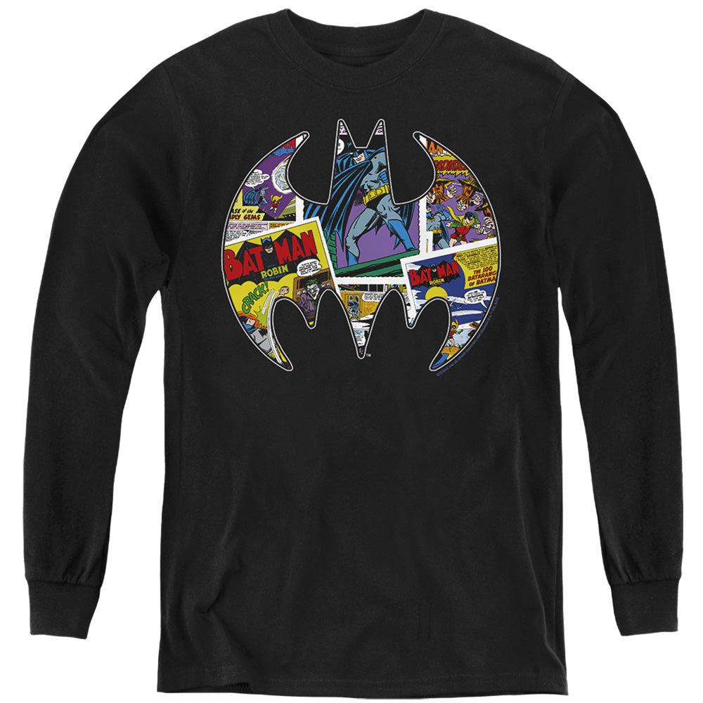 Batman Comics Comic Bat Youth Long-Sleeve T-Shirt