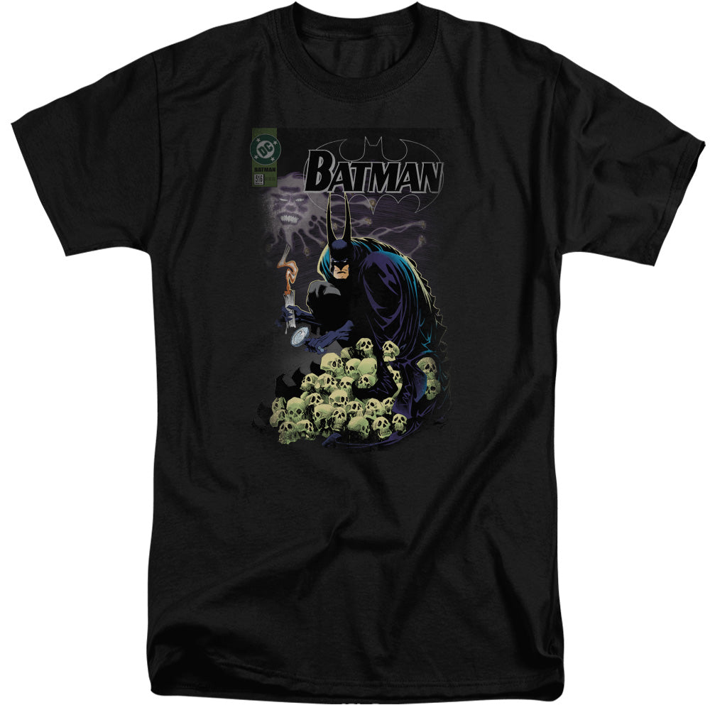 Batman Comics Cover #516 Men's 18/1 Tall Cotton Short-Sleeve T-Shirt
