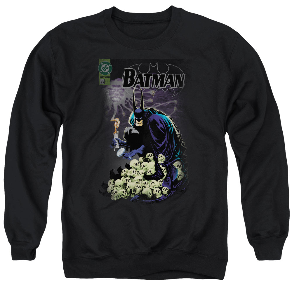 Batman Comics Cover #516 Men's Crewneck 50 50 Poly Long-Sleeve T-Shirt