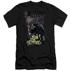 Batman Comics Cover #516 Men's Ultra-Soft 30/1 Cotton Slim Short-Sleeve T-Shirt