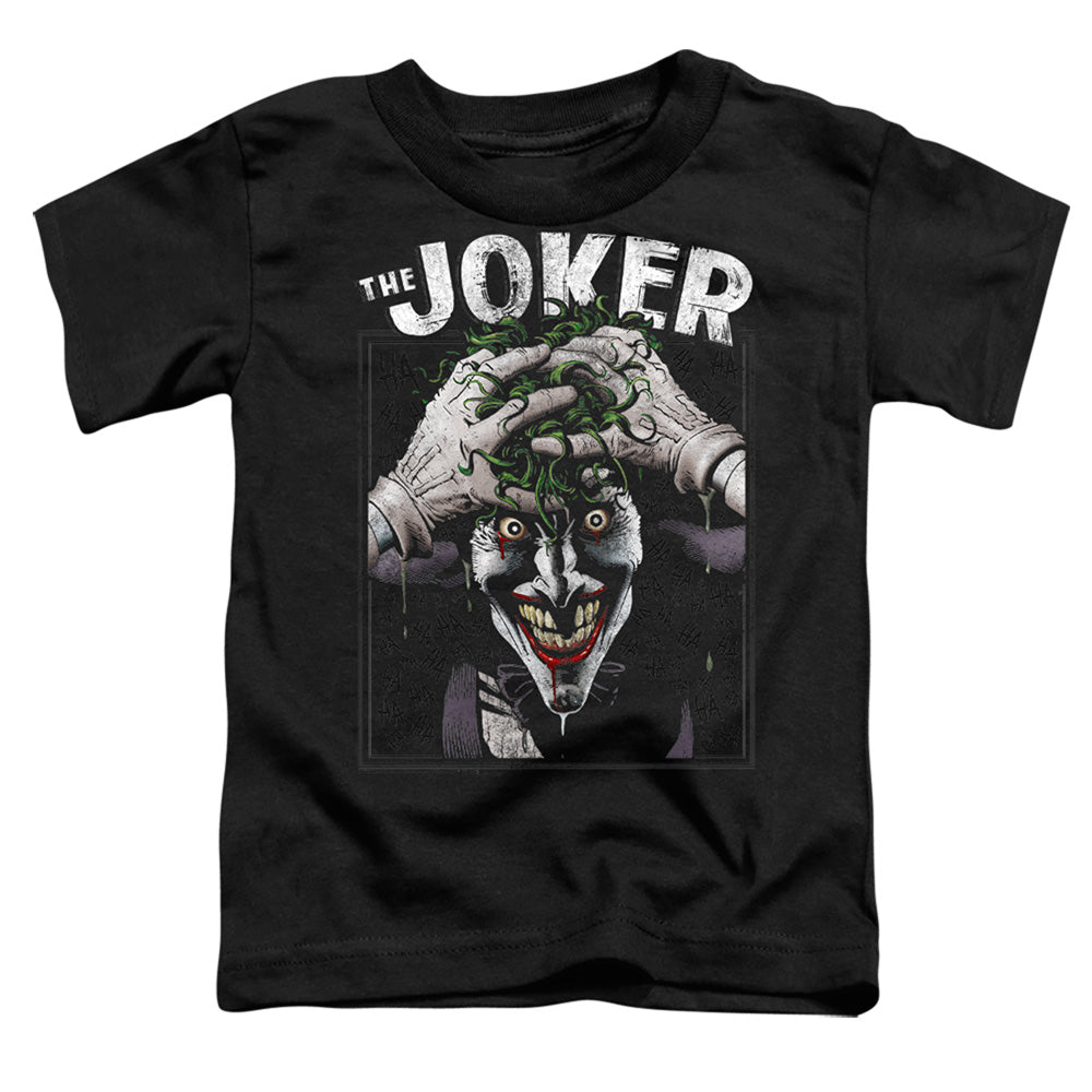 Batman Comics Crazed Joker Toddler 18/1 Cotton Short-Sleeve T-Shirt