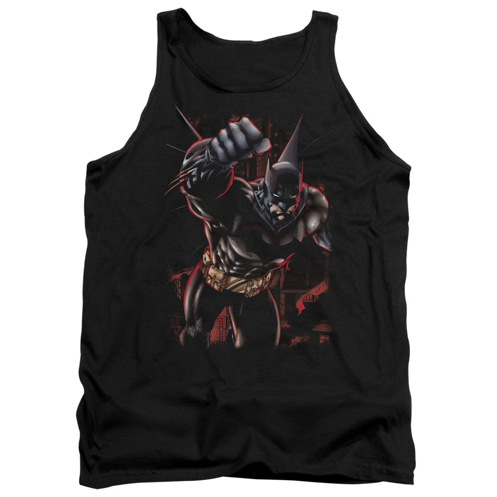 Batman Comics Crimson Knight Men's 18/1 Cotton Tank Top