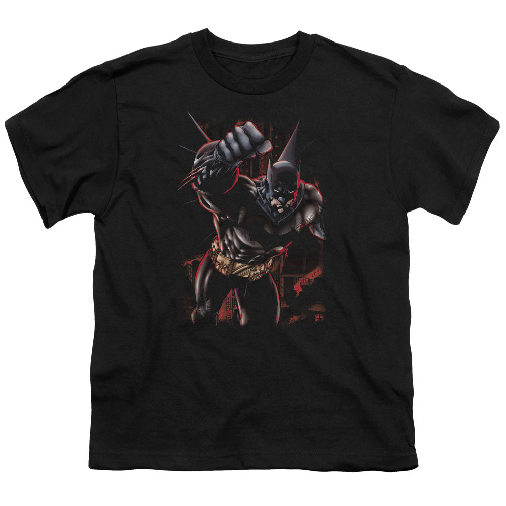 Batman Comics Crimson Knight Youth 18/1 100% Cotton Short-Sleeve T-Shirt