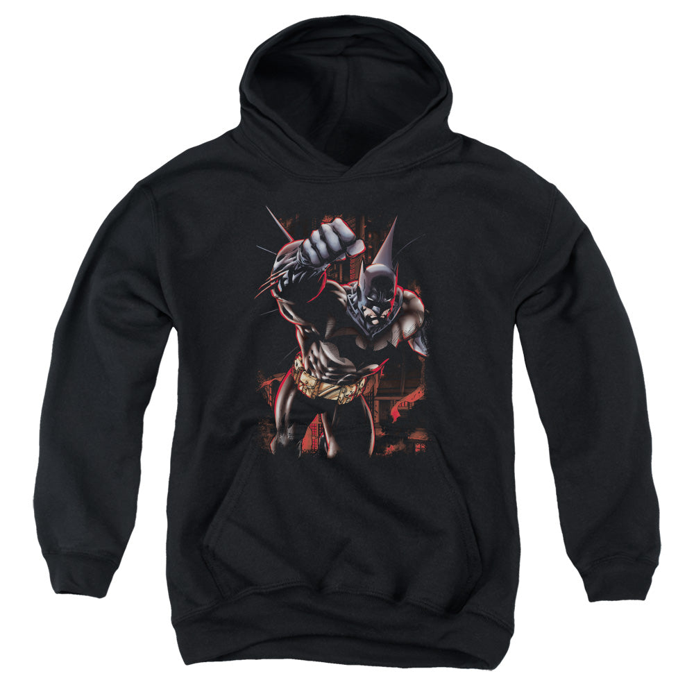 Batman Comics Crimson Knight Youth Cotton Poly Pull-Over Hoodie