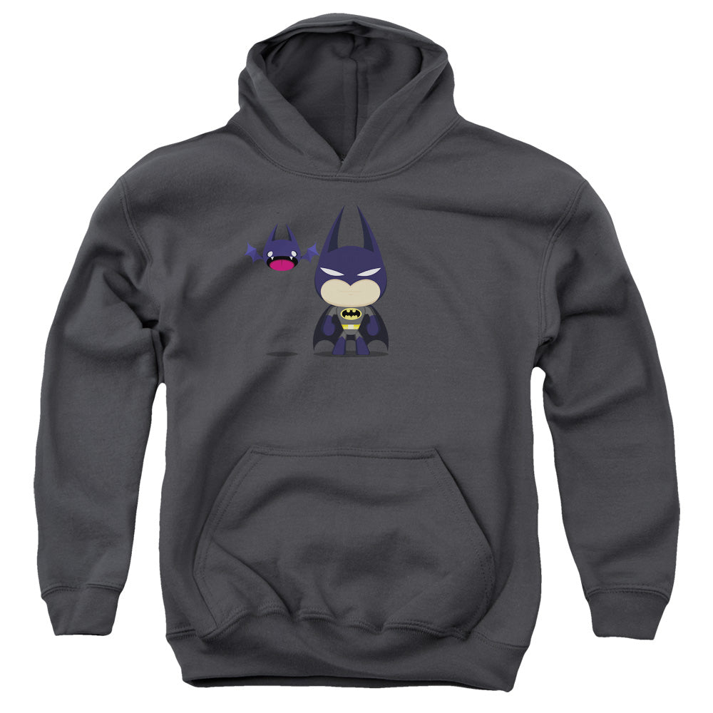 Batman Comics Cute Batman Youth Cotton Poly Pull-Over Hoodie