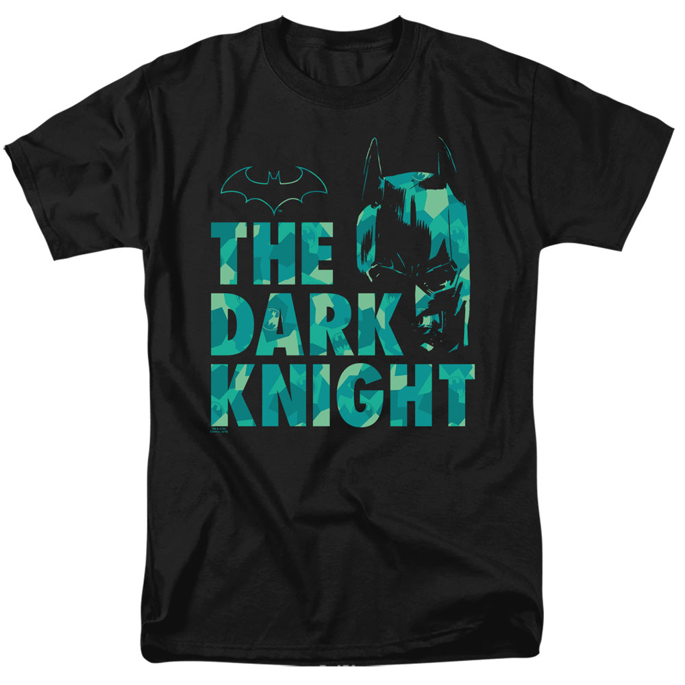 Batman Comics Cutting Pattern Men's 18/1 Cotton Short-Sleeve T-Shirt