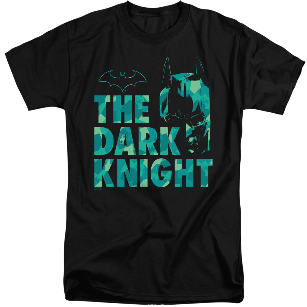 Batman Comics Cutting Pattern Men's 18/1 Tall Cotton Short-Sleeve T-Shirt