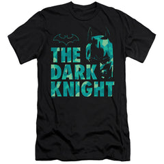 Batman Comics Cutting Pattern Men's Ultra-Soft 30/1 Cotton Slim Short-Sleeve T-Shirt