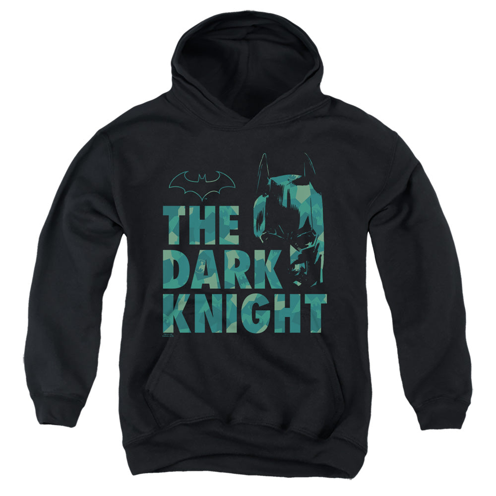 Batman Comics Cutting Pattern Youth Cotton Poly Pull-Over Hoodie