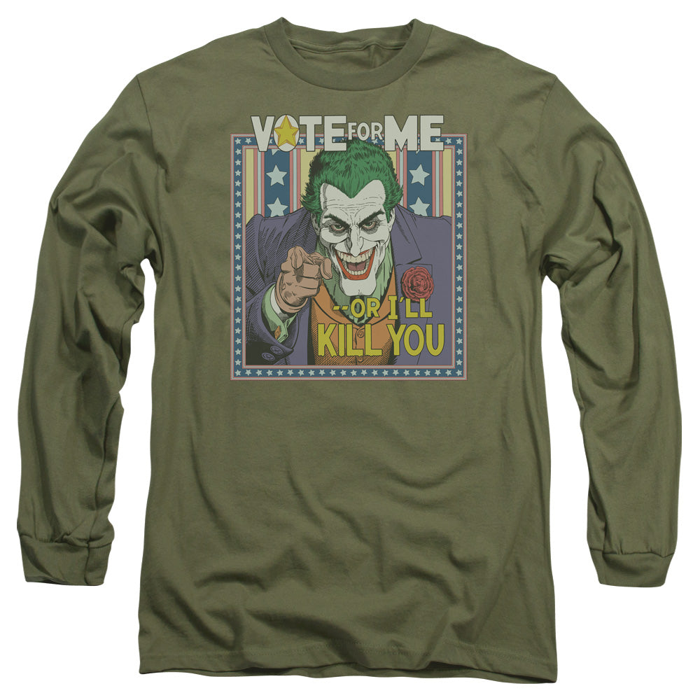 Batman Comics Dark Detective #1 Men's 18/1 Cotton Long-Sleeve T-Shirt