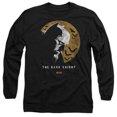 Batman Comics Dark Knight Moon Men's 18/1 Cotton Long-Sleeve T-Shirt