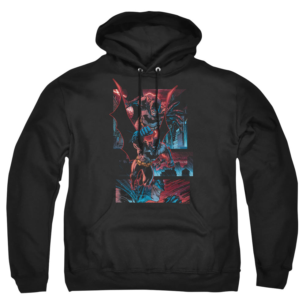 Batman Comics Dark Knight Panels Men's Pull-Over 75 25 Poly Hoodie