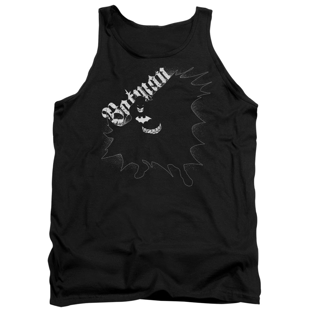 Batman Comics Darkness Men's 18/1 Cotton Tank Top