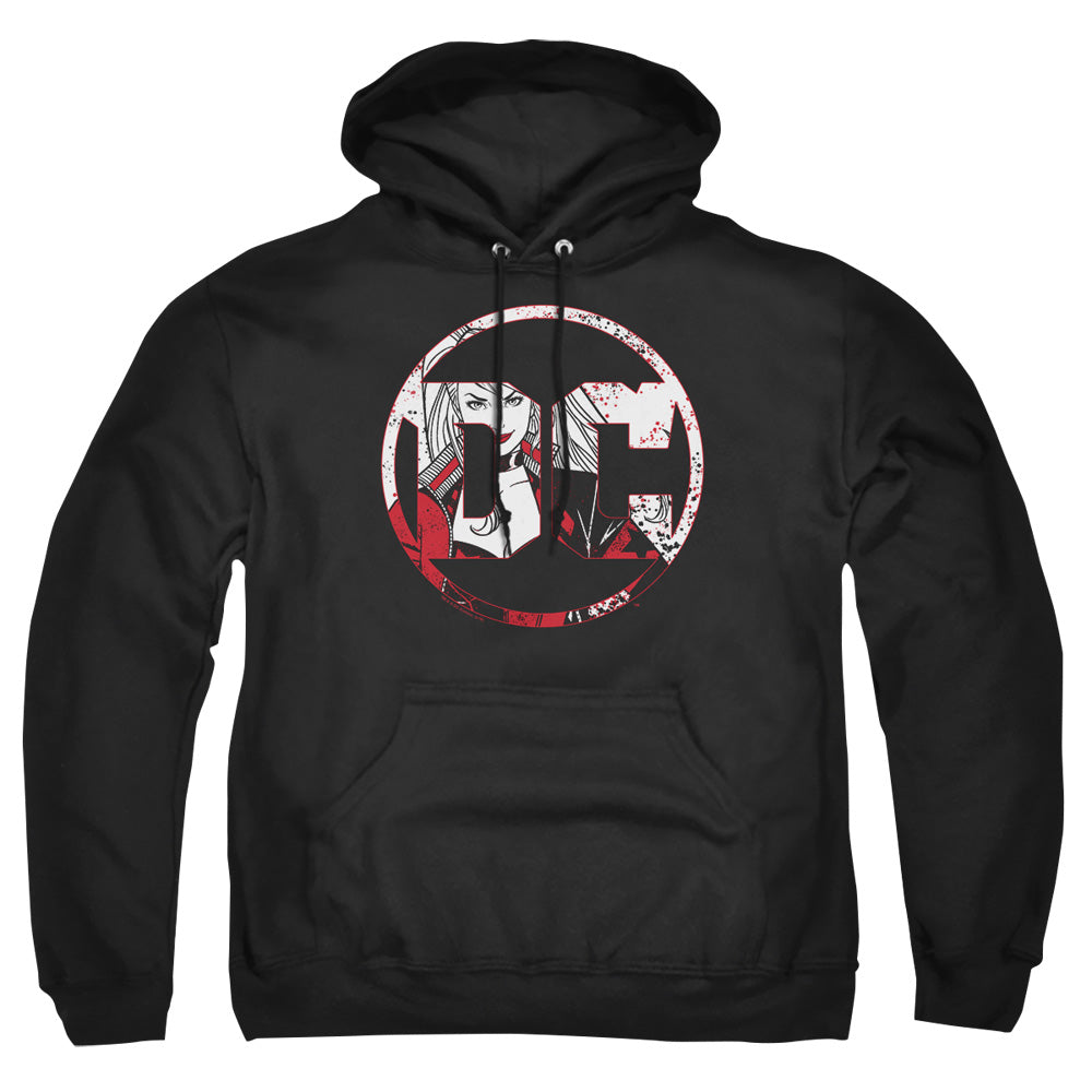 Batman Comics Dc Logo Harley Men's Pull-Over 75 25 Poly Hoodie