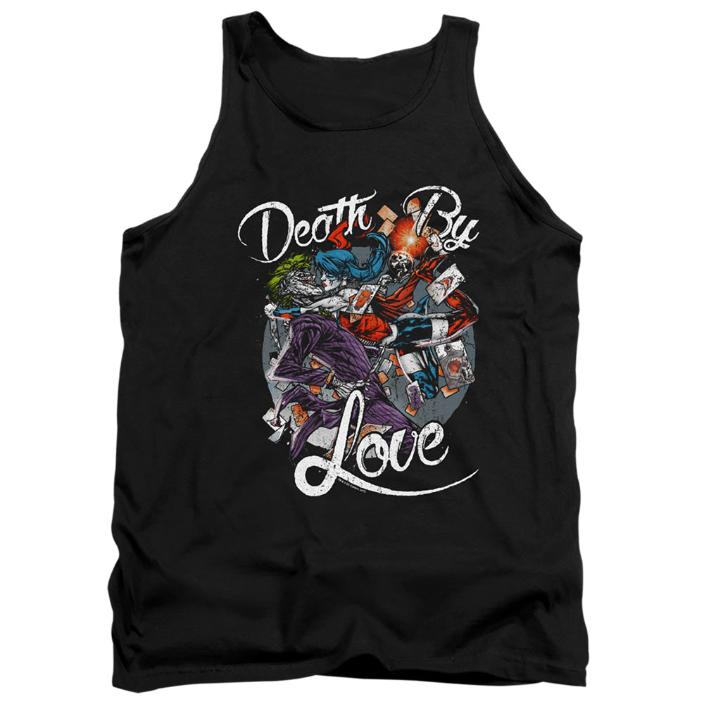 Batman Comics Death By Love Men's 18/1 Cotton Tank Top