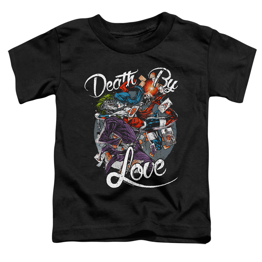 Batman Comics Death By Love Toddler 18/1 Cotton Short-Sleeve T-Shirt