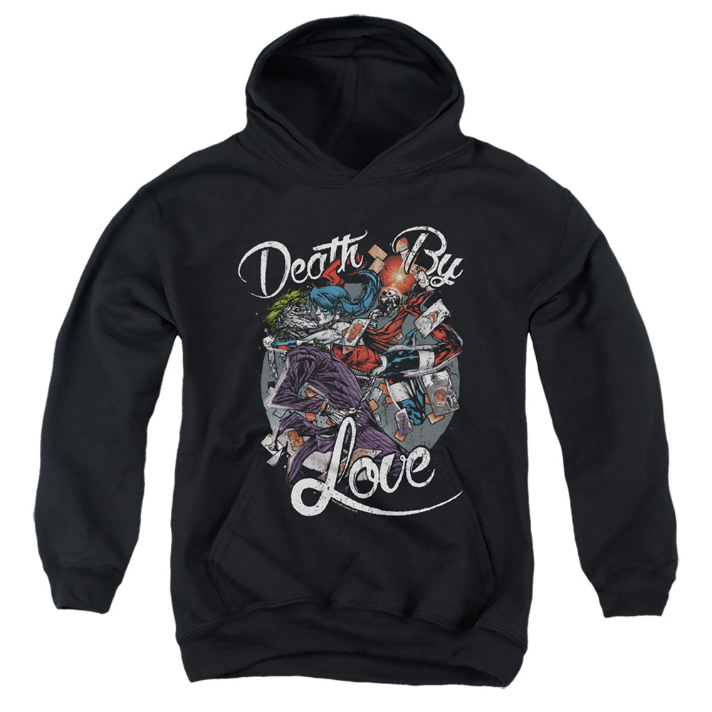 Batman Comics Death By Love Youth Cotton Poly Pull-Over Hoodie