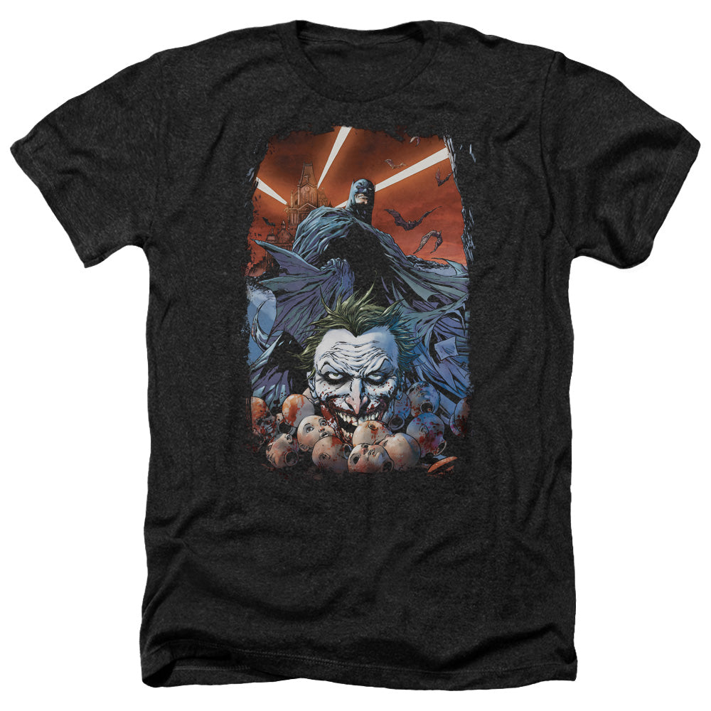 Batman Comics Detective Comics #1 Men's 30/1 Heather 60 40 Poly Short-Sleeve T-Shirt