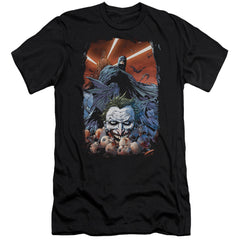 Batman Comics Detective Comics #1 Men's Ultra-Soft 30/1 Cotton Slim Short-Sleeve T-Shirt