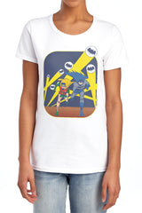 Batman Comics Detective #164 Cover Women's 18/1 Cotton Short-Sleeve T-Shirt