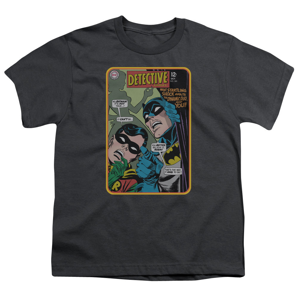 Batman Comics Detective #380 Youth 18/1 100% Cotton Short-Sleeve T-Shirt