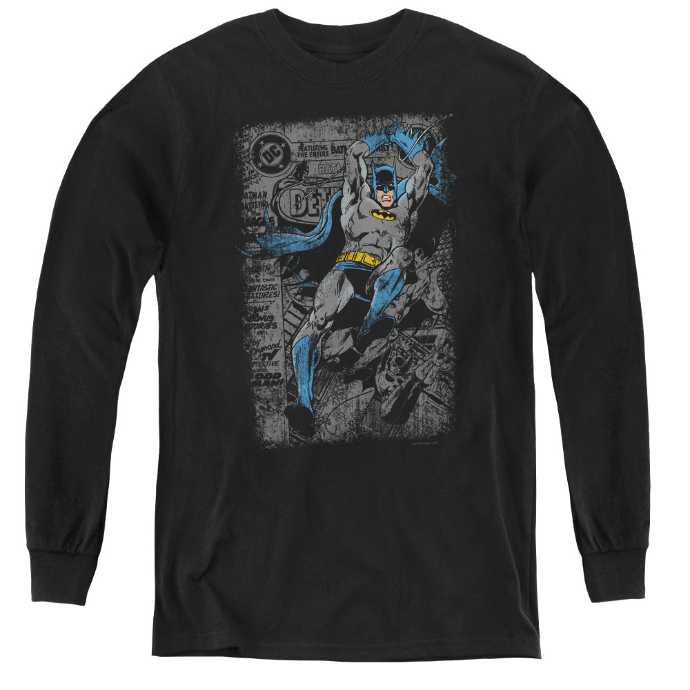 Batman Comics Detective #487 Distress Youth Long-Sleeve T-Shirt