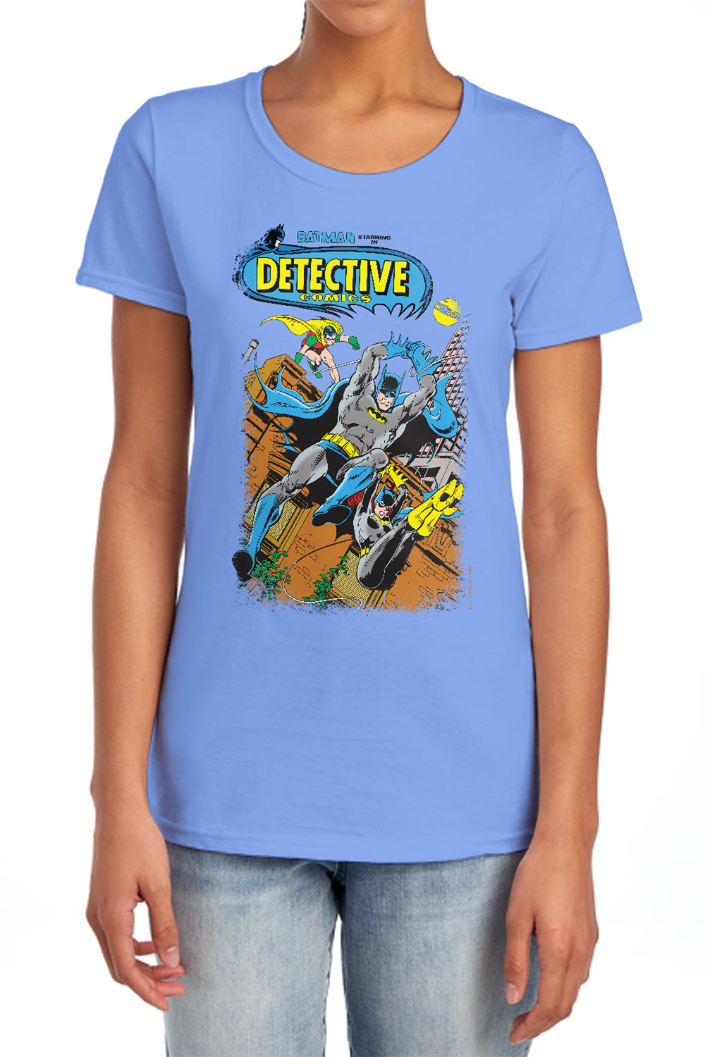 Batman Comics Detective #487 Women's 18/1 Cotton Short-Sleeve T-Shirt