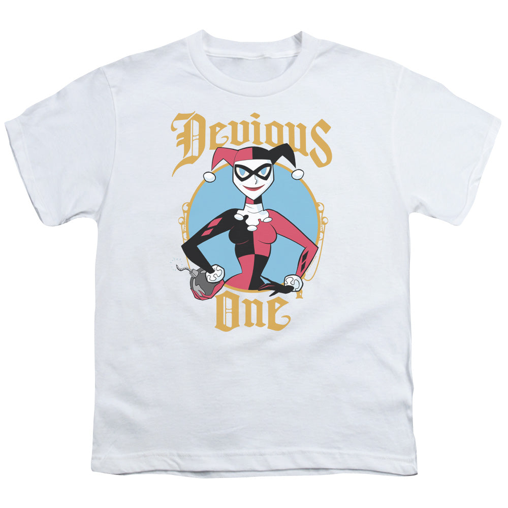 Batman Comics Devious One Youth 18/1 100% Cotton Short-Sleeve T-Shirt
