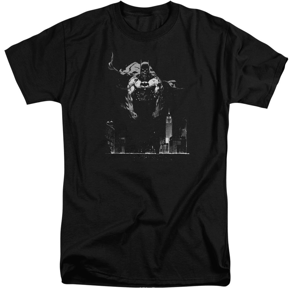 Batman Comics Dirty City Men's 18/1 Tall Cotton Short-Sleeve T-Shirt