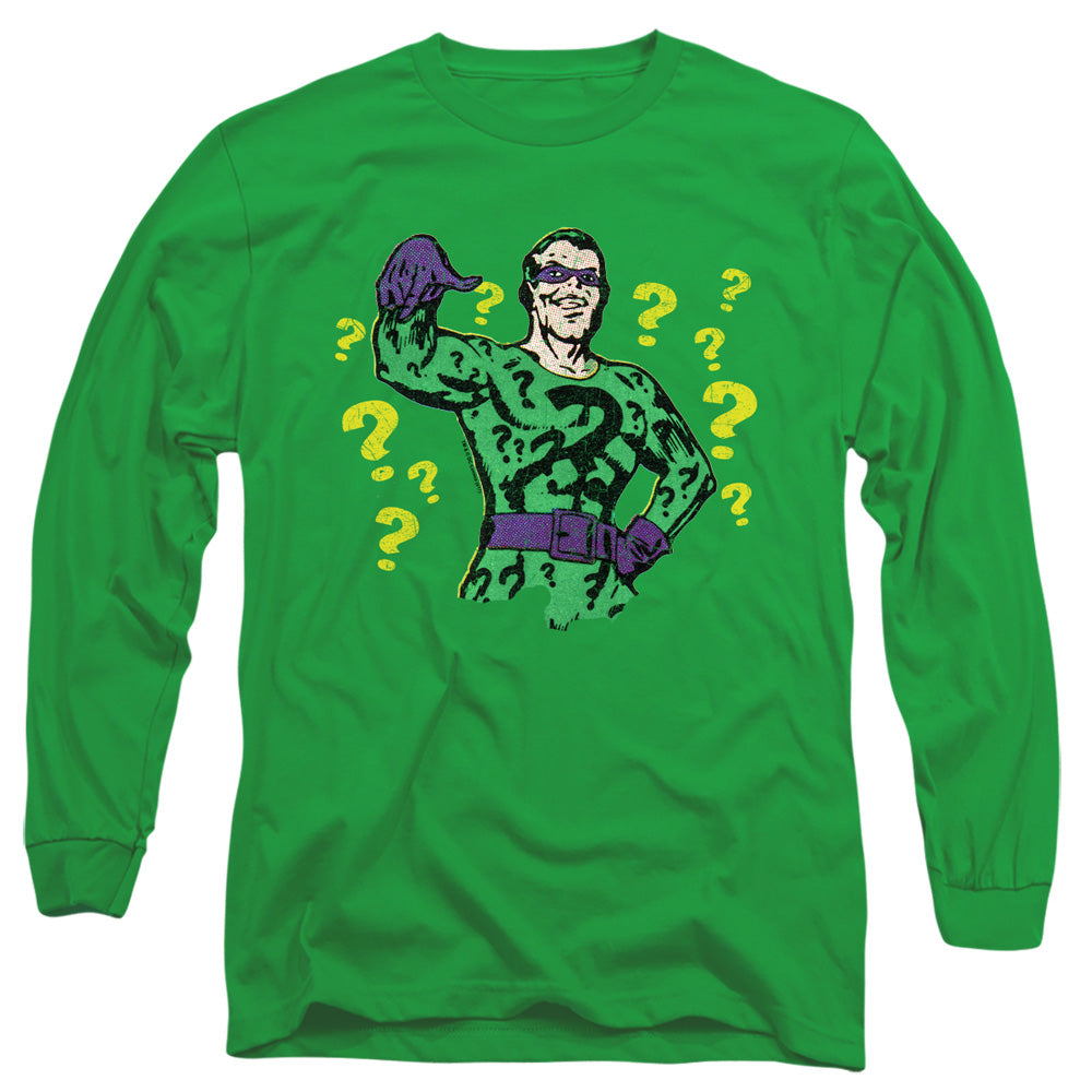 Batman Comics Diseased Criminal Men's 18/1 Cotton Long-Sleeve T-Shirt