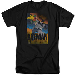 Batman Comics Dk Returns Men's 18/1 Tall Cotton Short-Sleeve T-Shirt