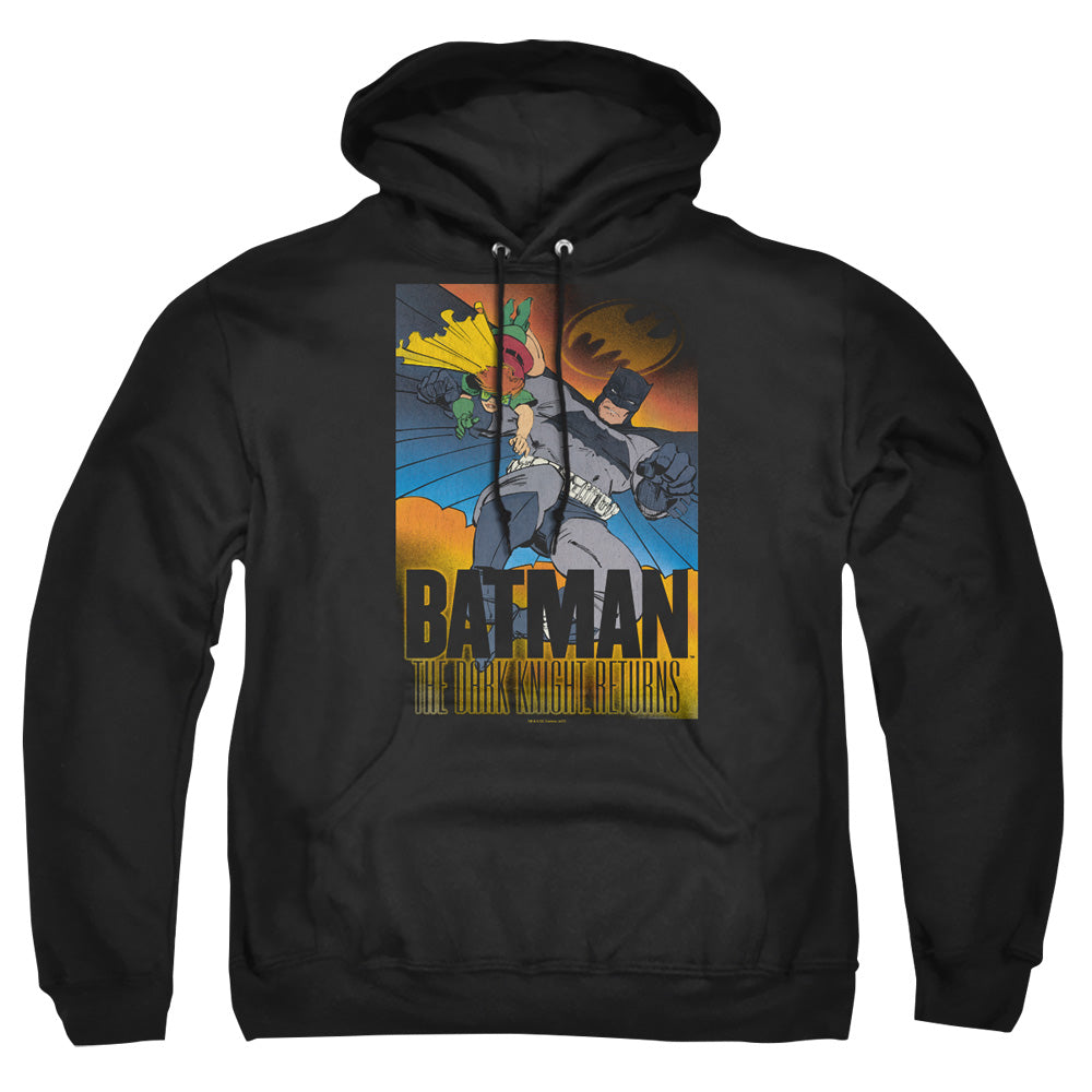 Batman Comics Dk Returns Men's Pull-Over 75 25 Poly Hoodie