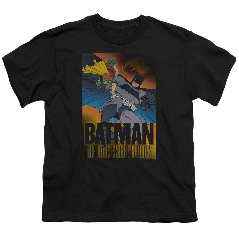 Batman Comics Dk Returns Youth 18/1 100% Cotton Short-Sleeve T-Shirt