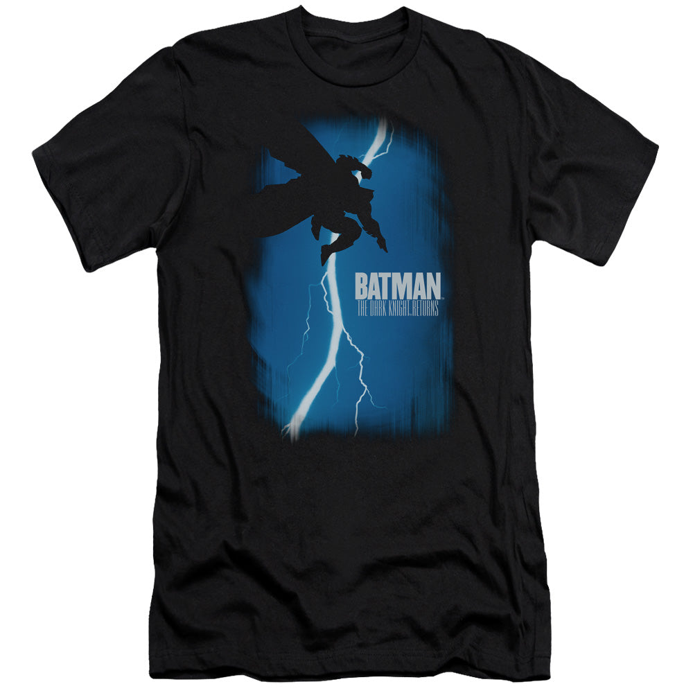 Batman Comics Dkr Cover Men's Ultra-Soft 30/1 Cotton Slim Short-Sleeve T-Shirt