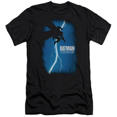 Batman Comics Dkr Cover Men's Ultra-Soft 30/1 Cotton Slim Short-Sleeve T-Shirt