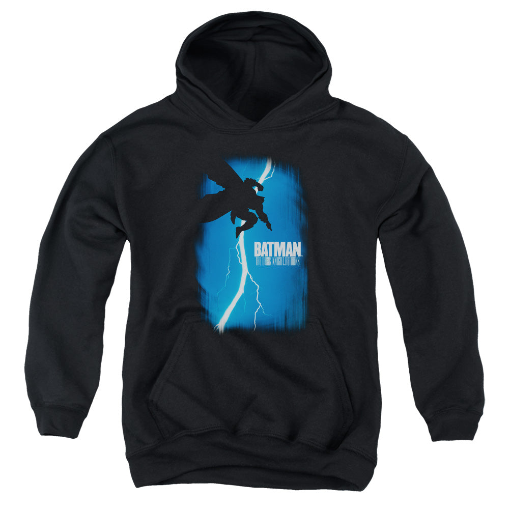 Batman Comics Dkr Cover Youth Cotton Poly Pull-Over Hoodie
