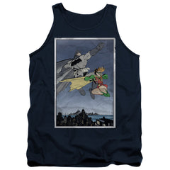 Batman Comics Dkr Duo Men's 18/1 Cotton Tank Top