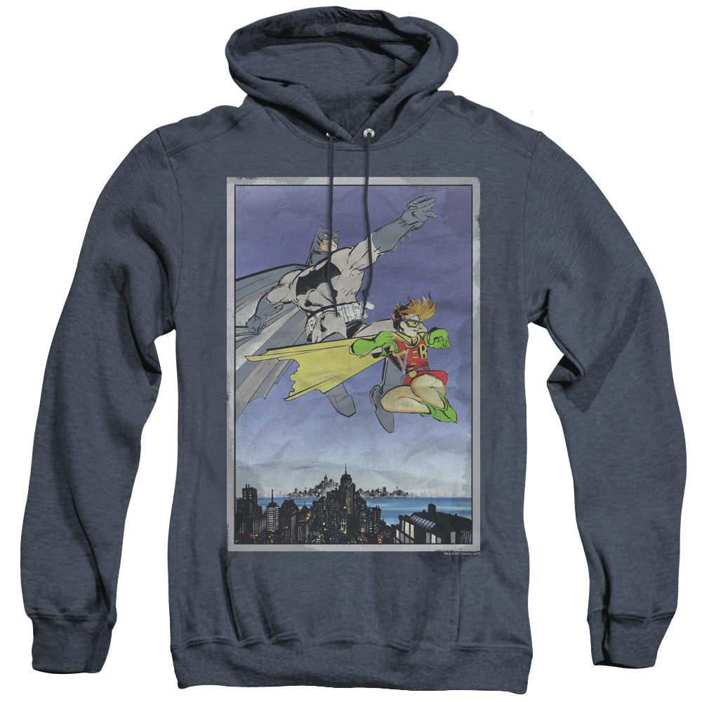 Batman Comics Dkr Duo Men's Pull-Over Hoodie