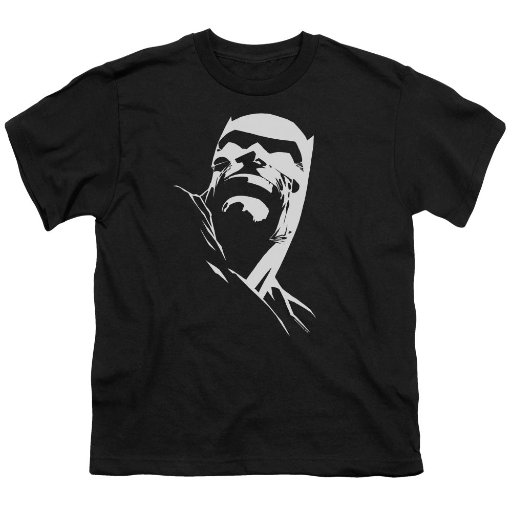 Batman Comics Dkr Head Youth 18/1 100% Cotton Short-Sleeve T-Shirt