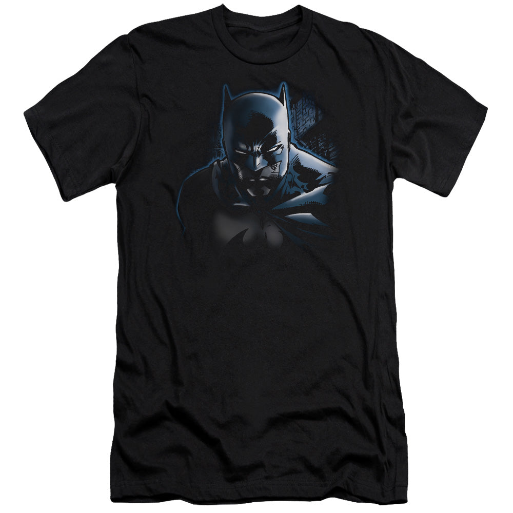 Batman Comics Dont Mess With The Bat Men's Ultra-Soft 30/1 Cotton Slim Short-Sleeve T-Shirt