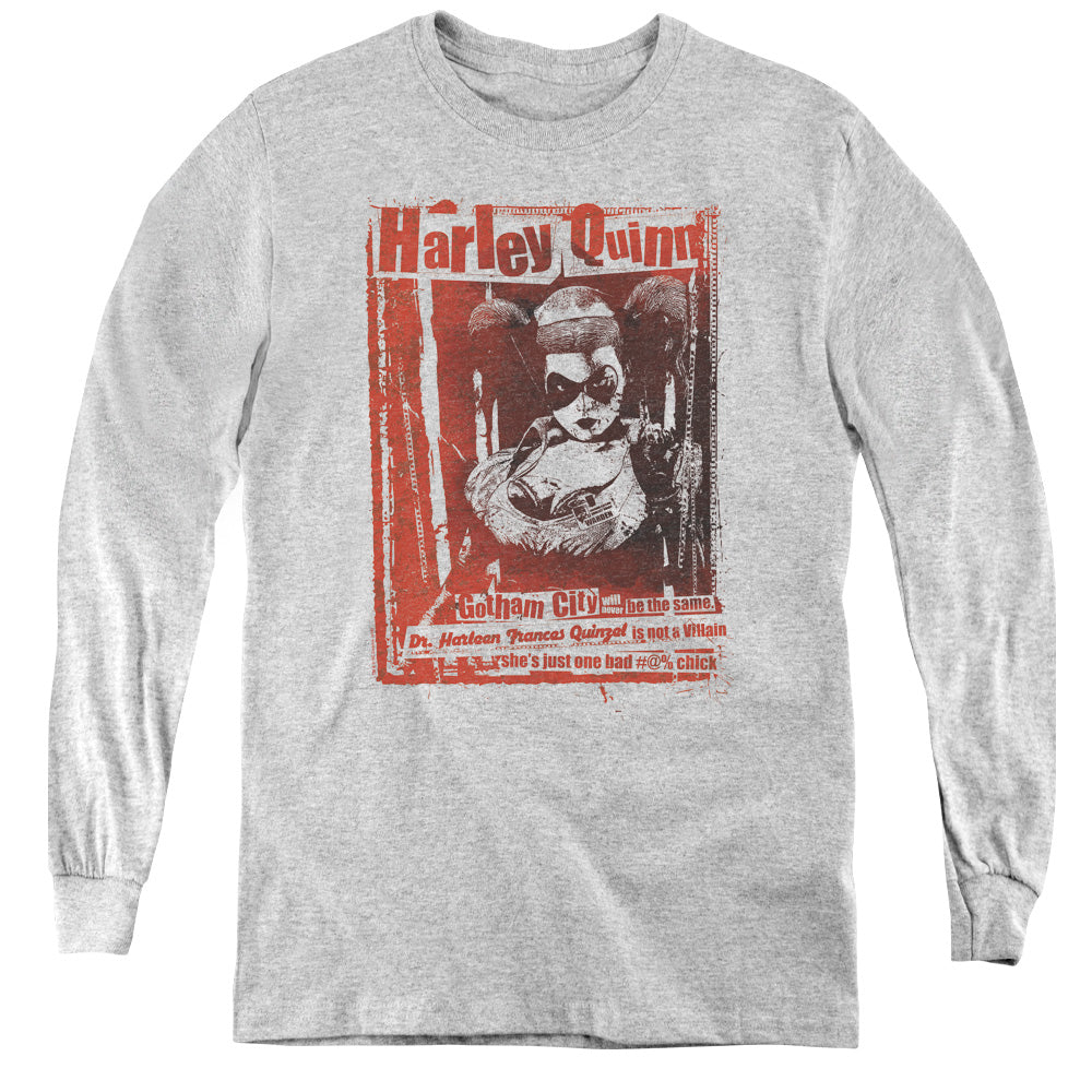 Batman Comics  Dr Quinn Youth Long-Sleeve T-Shirt