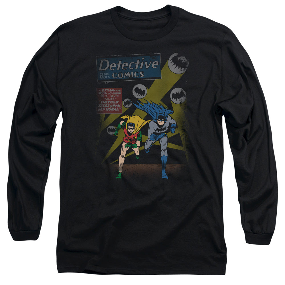 Batman Comics Dynamic Duo Men's 18/1 Cotton Long-Sleeve T-Shirt