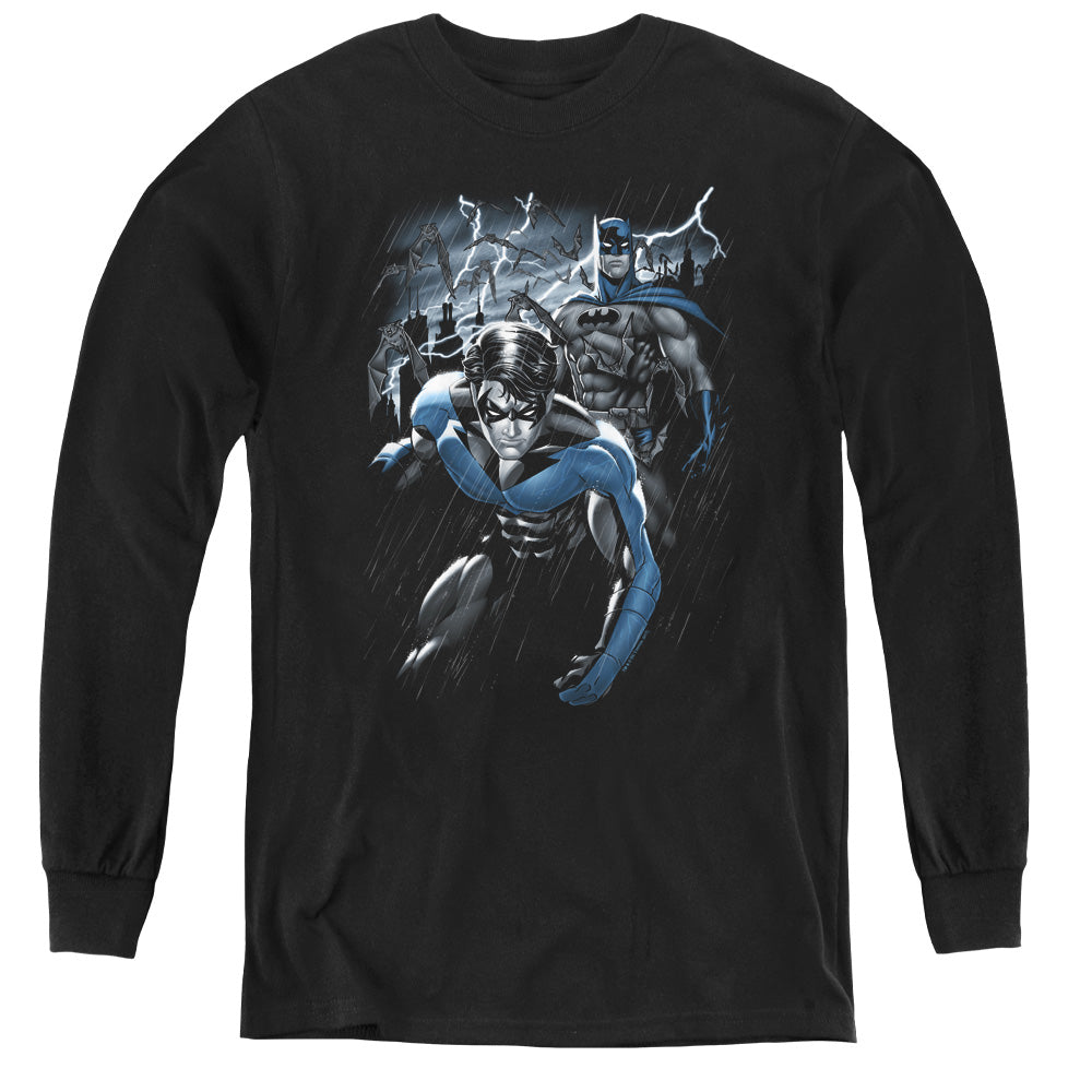 Batman Comics Dynamic Duo Youth Long-Sleeve T-Shirt