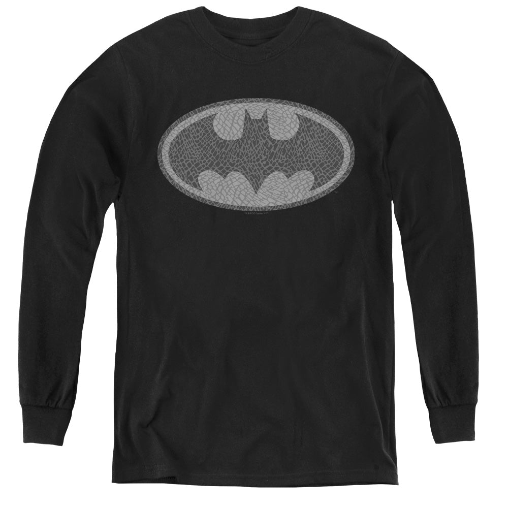 Batman Comics Elephant Signal Youth Long-Sleeve T-Shirt