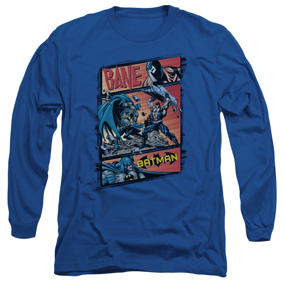 Batman Comics Epic Battle Men's 18/1 Cotton Long-Sleeve T-Shirt